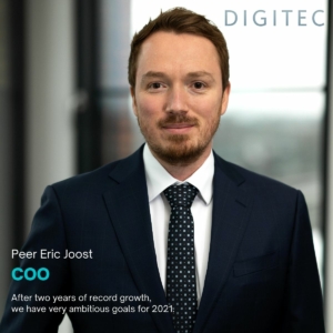 Peer Joost named COO